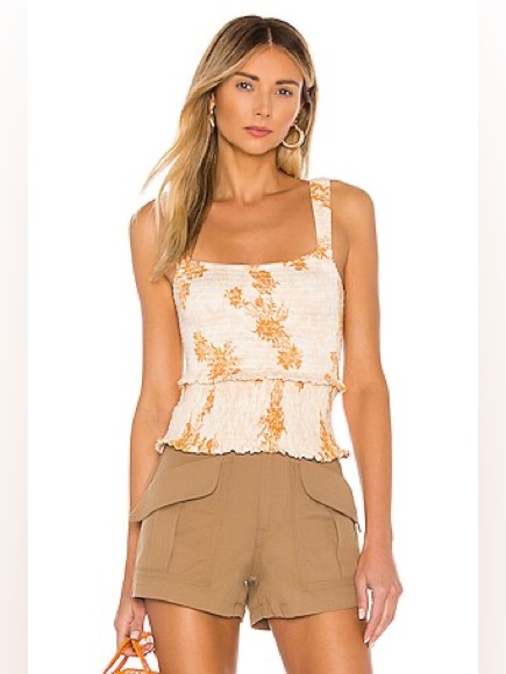 Free People Hannah Printed Cami